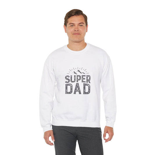 Super Dad Unisex Heavy Blend™ Crewneck Sweatshirt